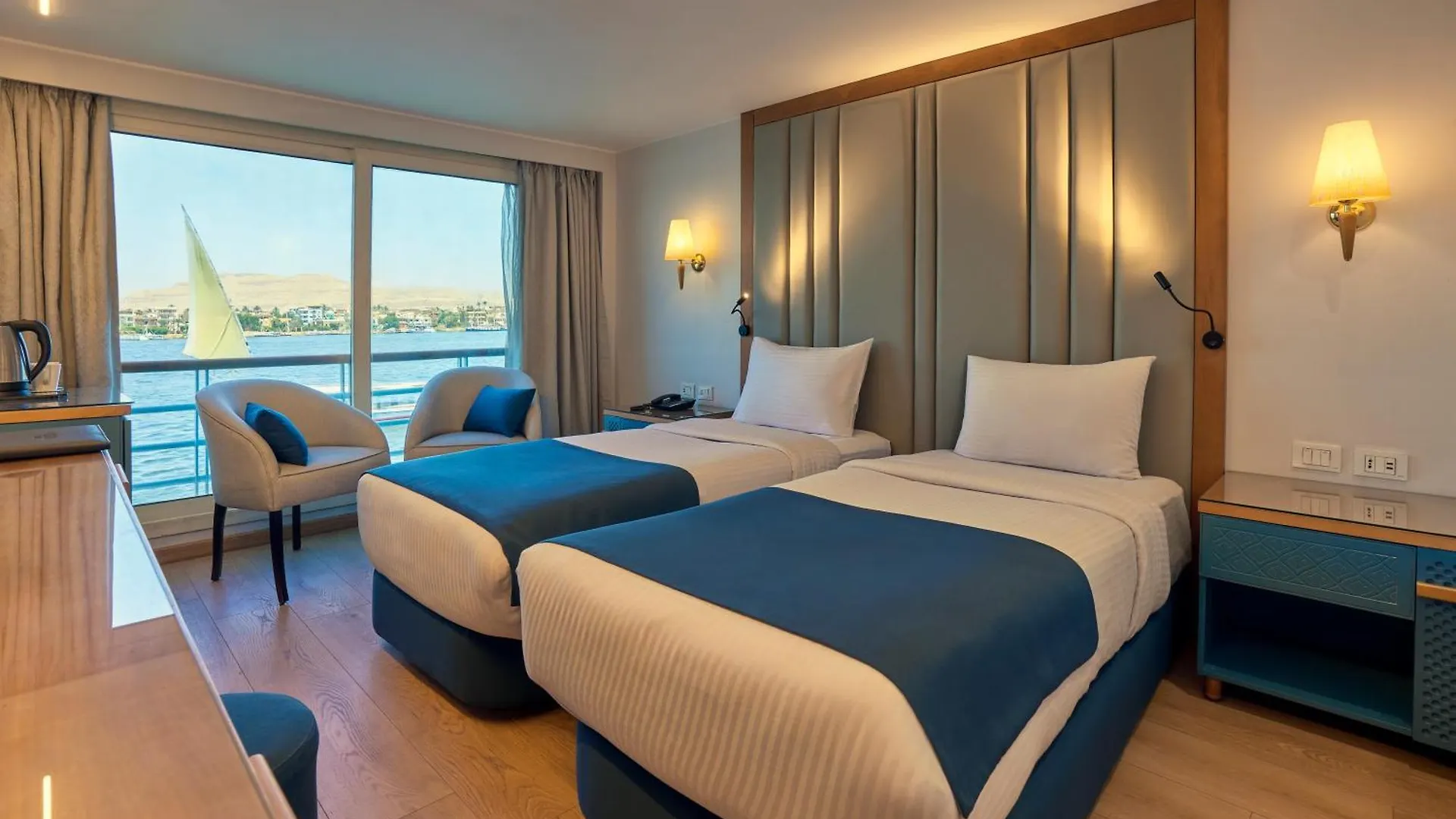 Botel Wonderful Of Luxor Cruise Hotel Egypte